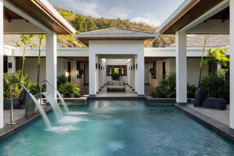 Caribbean resort travel image