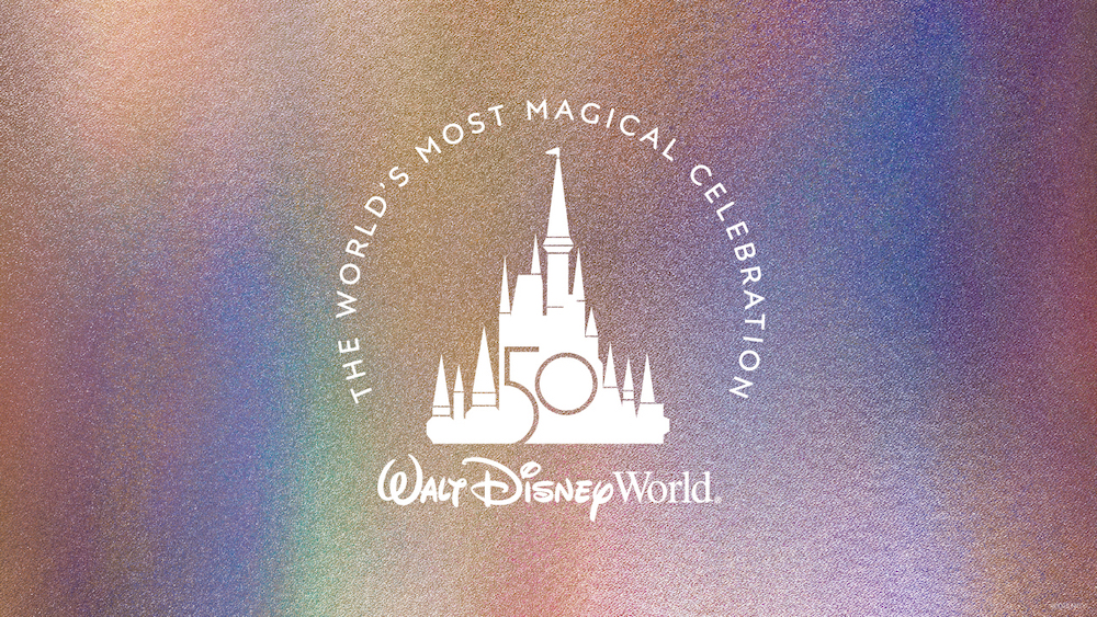 Walt Disney World 50'th Celebration Logo