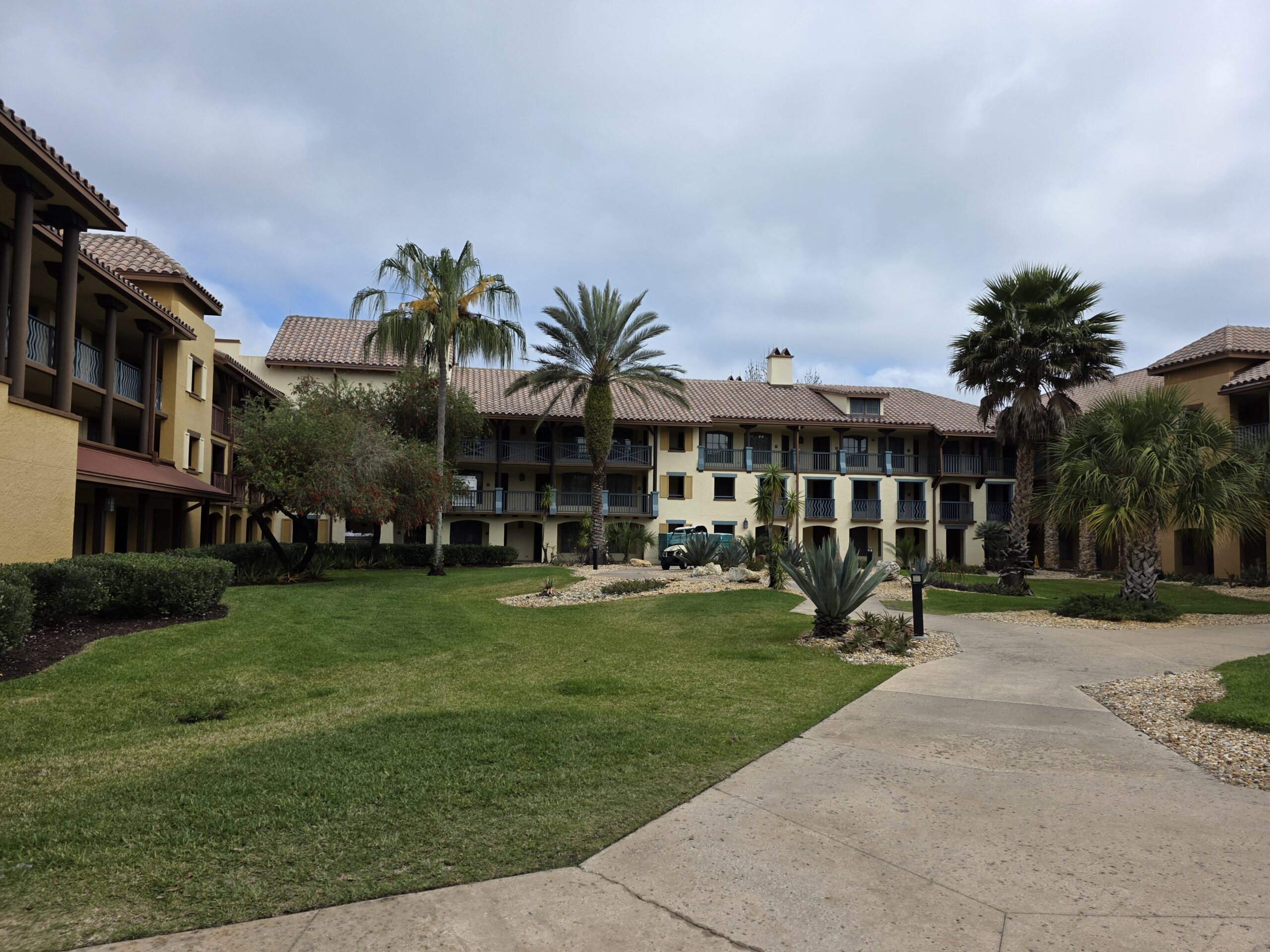 Disney Coronado Springs Resort building and resort grounds