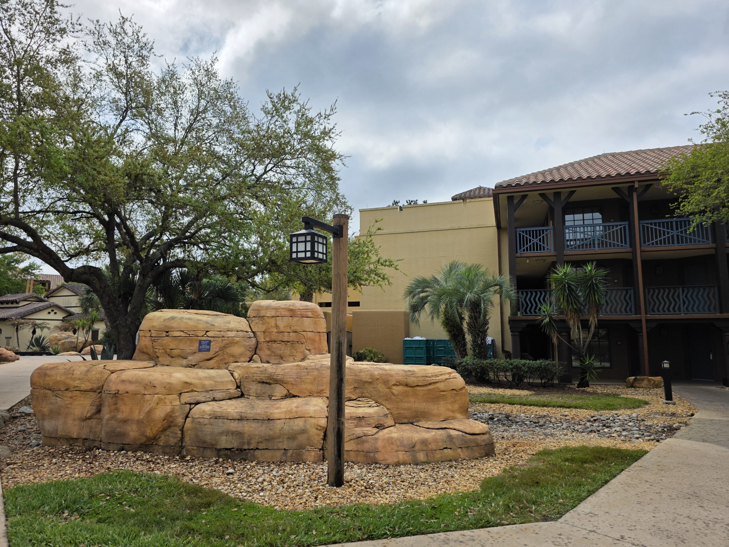 Disney Coronado Springs Resort walking paths around the resort