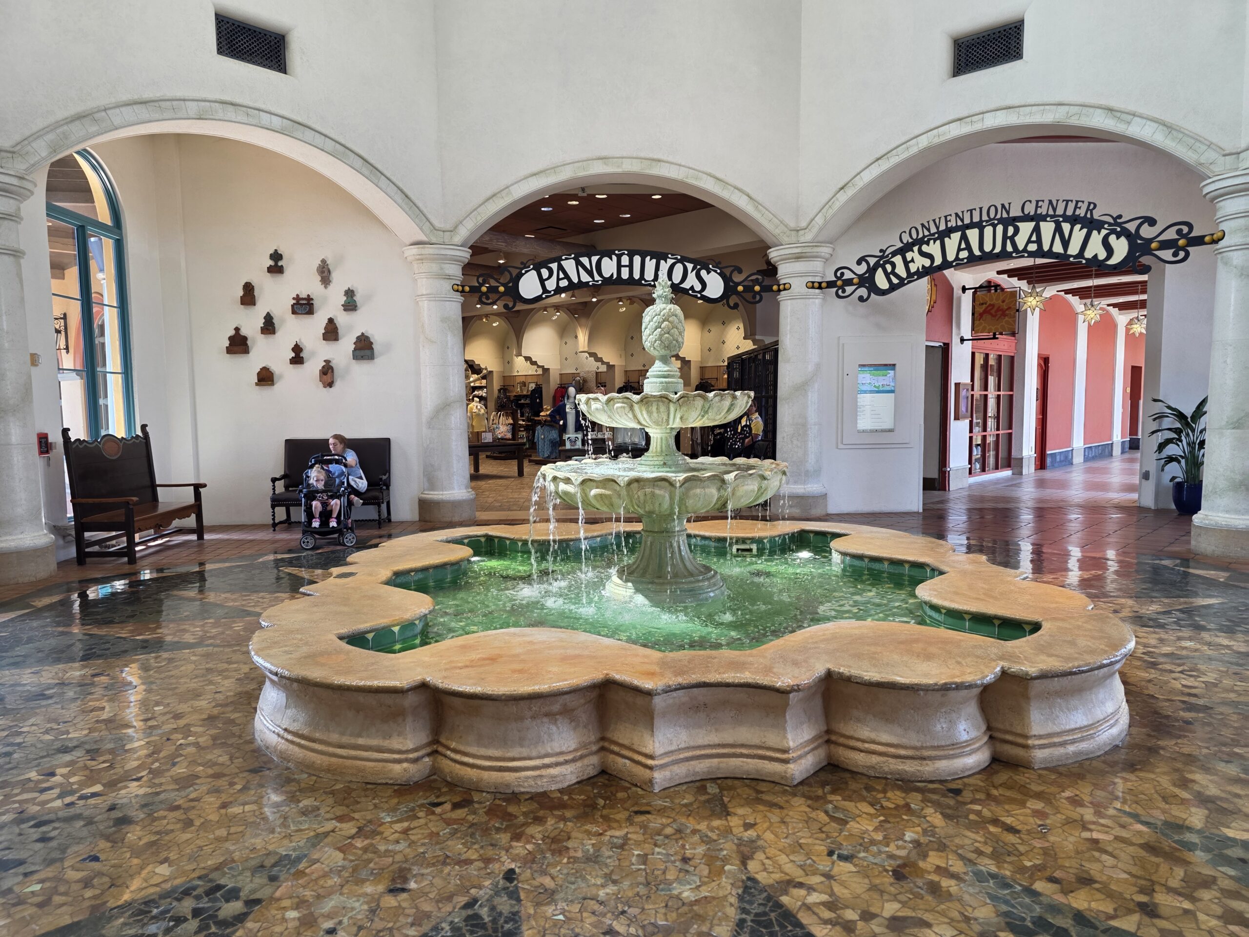 Disney Coronado Springs Resort building area