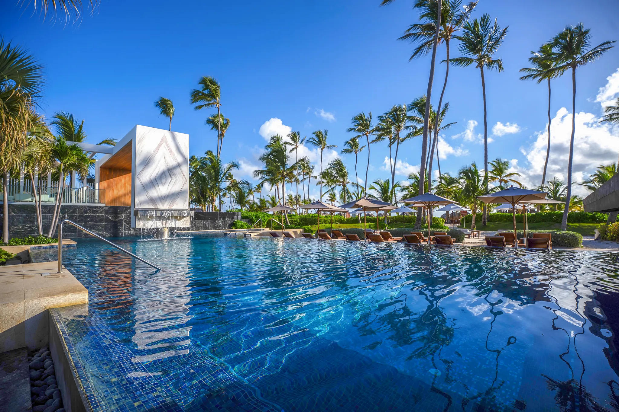 Secrets Royal Beach resort infinity pool