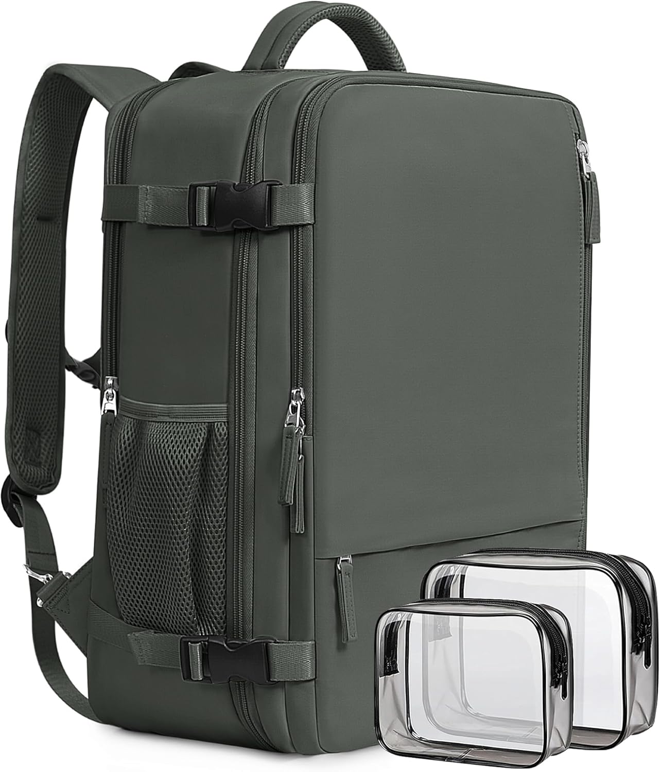 Carry-On Travel Backpack with Packing Organizers